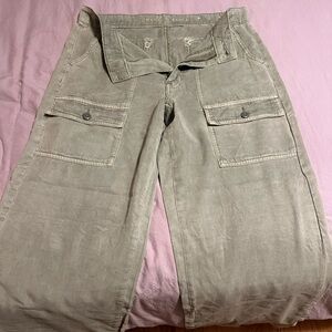 Size 14 regular American Eagle cargo pants in sage green
